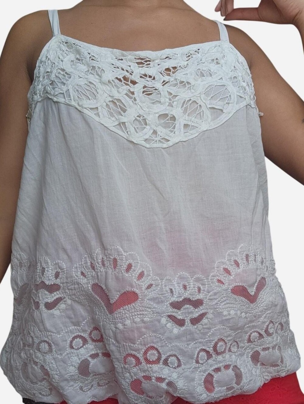 Andree Cotton Lace Camisole